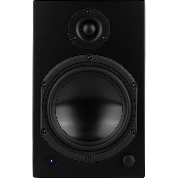 Main product image for Dayton Audio M6 Powered Monitor and Turntable Bundle Black300-3664